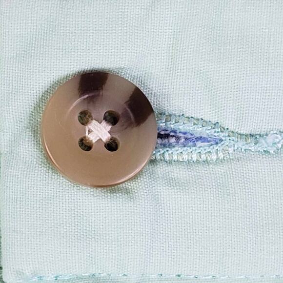 Peter Millar Shorts Golf Chino Flat Front Men’s Size 40 Mint Green Pockets - Picture 5 of 10
